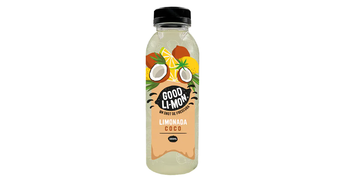 12 botellas de Good Limon coco 380ml