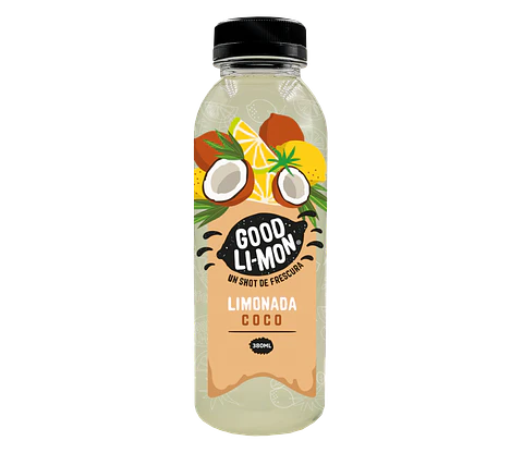 12 botellas de Good Limon coco 380ml