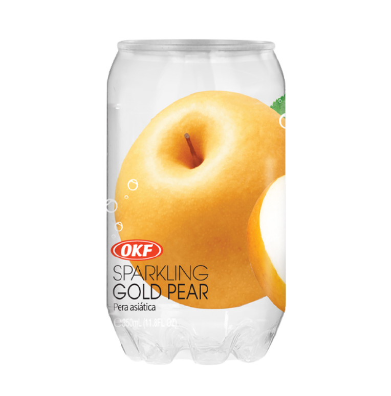 24 latas de water sparkling pera 350ml 1