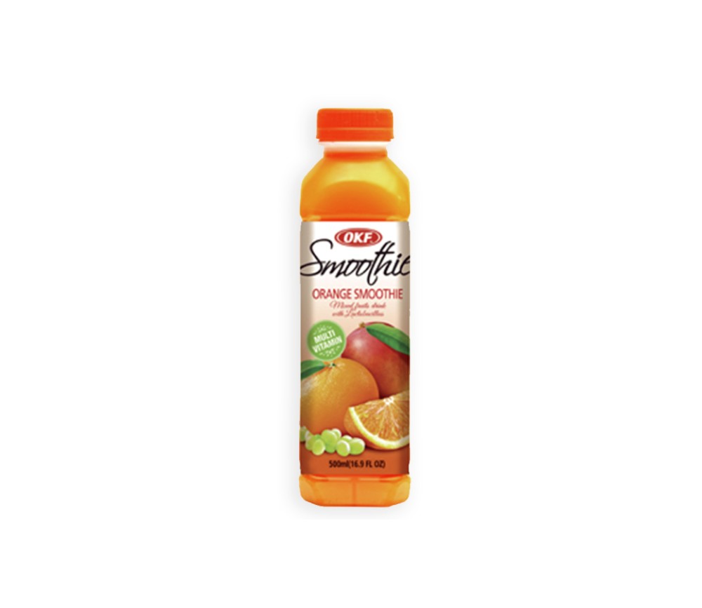 20 botellas de Smoothie orange 500ml 1