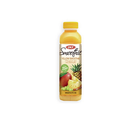 20 botellas de Smoothie yellow 500ml