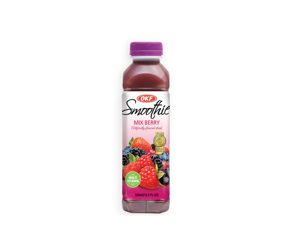 20 botellas de Smoothie mix berry 500ml 1