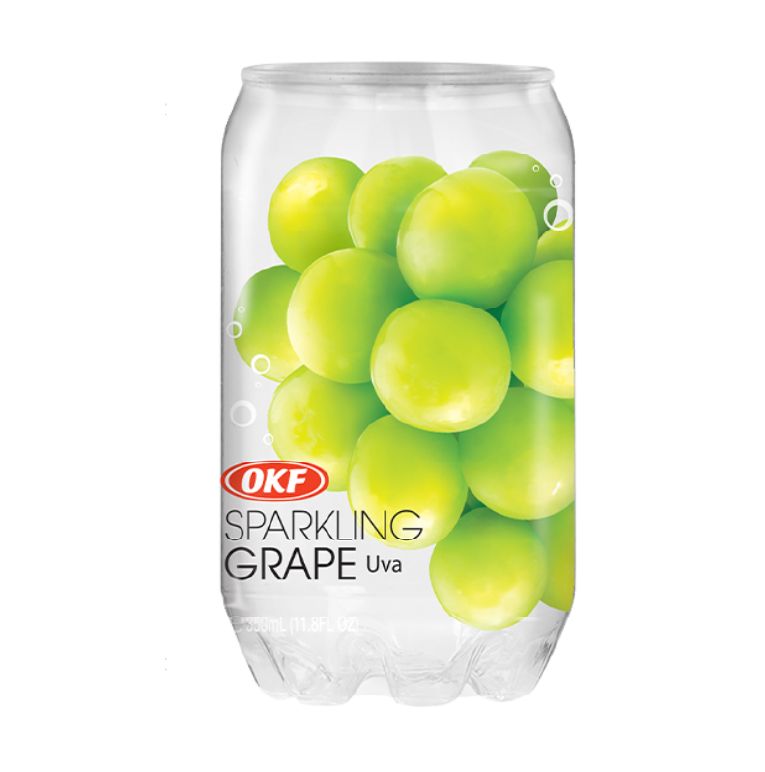 24 latas de water sparkling uva 350ml 1