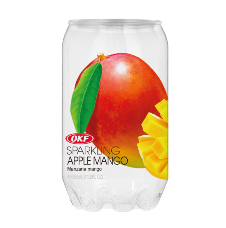24 latas de water sparkling mango 350ml 1