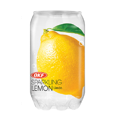 24 latas de water sparkling limón 350ml
