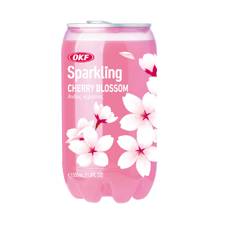 24 latas de water sparkling cherry blossom 350ml 1