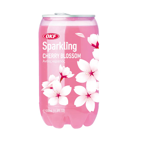 24 latas de water sparkling cherry blossom 350ml