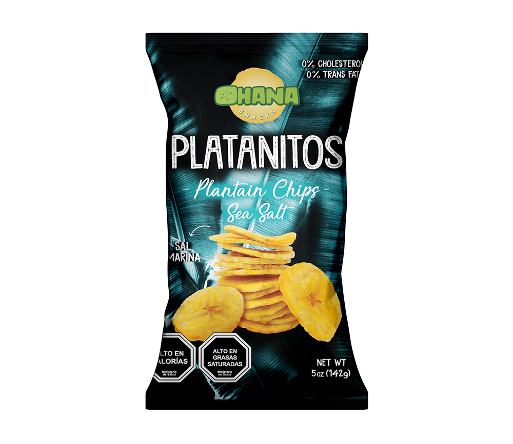 PLATANITO OHANA DE 135GR 16 UND 1