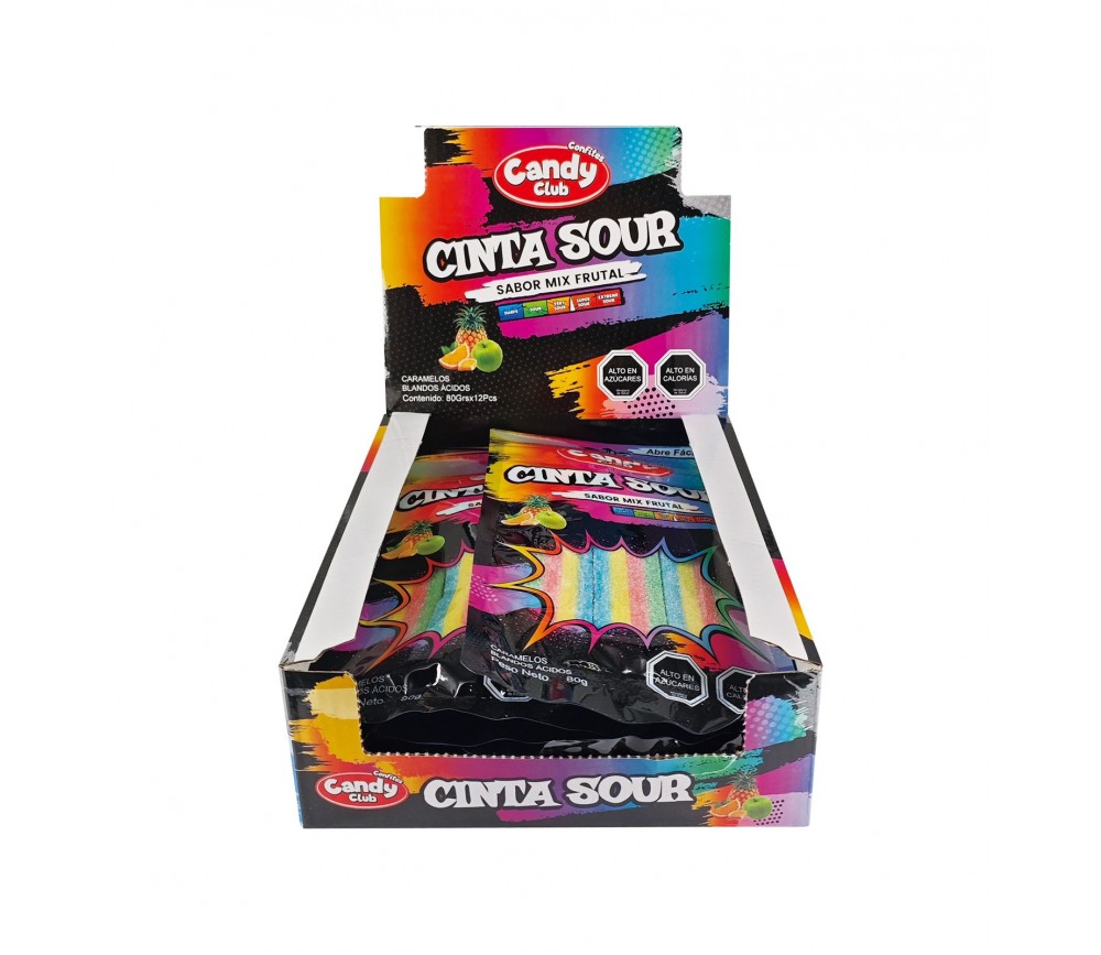 Cinta Sour Frutales Mix display 12 unidades 1