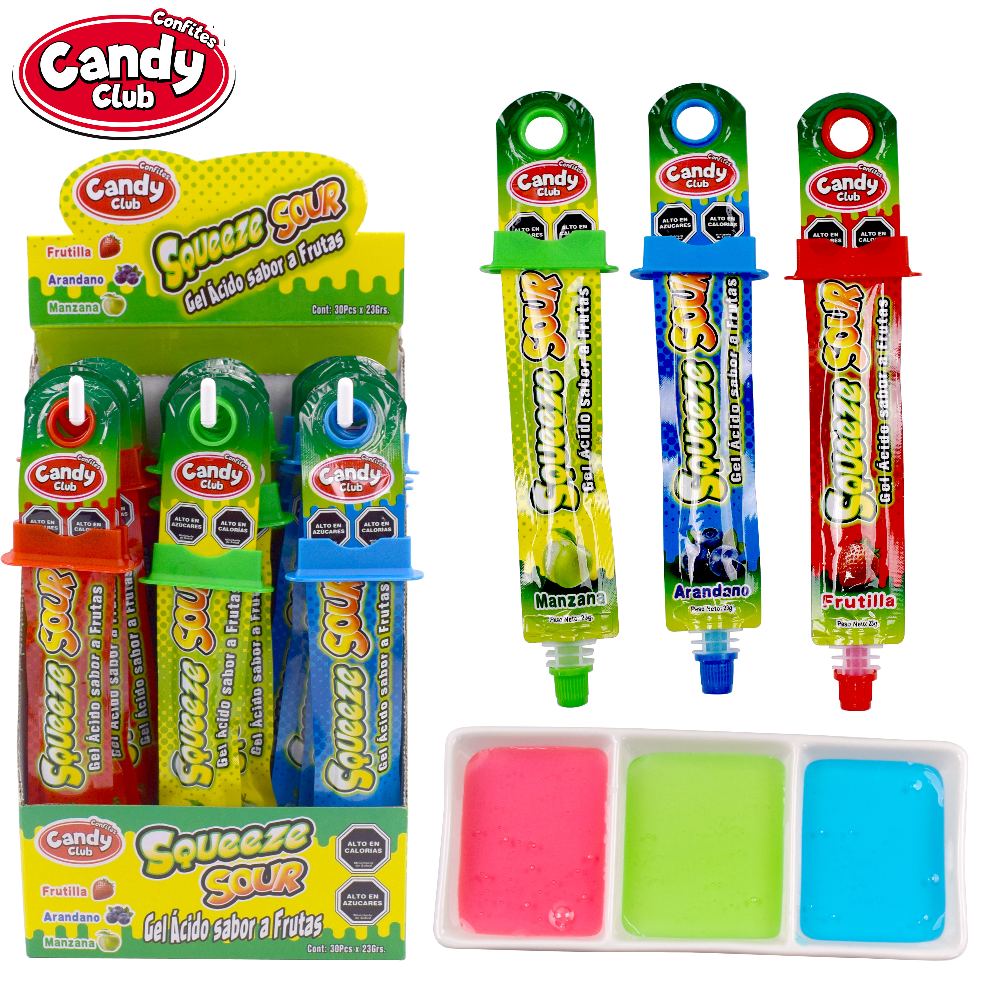 Gel ácido Squuezze sour 4