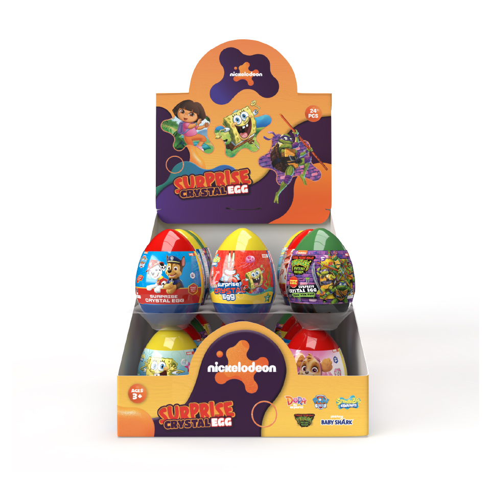 Huevo Sorpresa Nickelodeon – Display de 24 Unidades 1