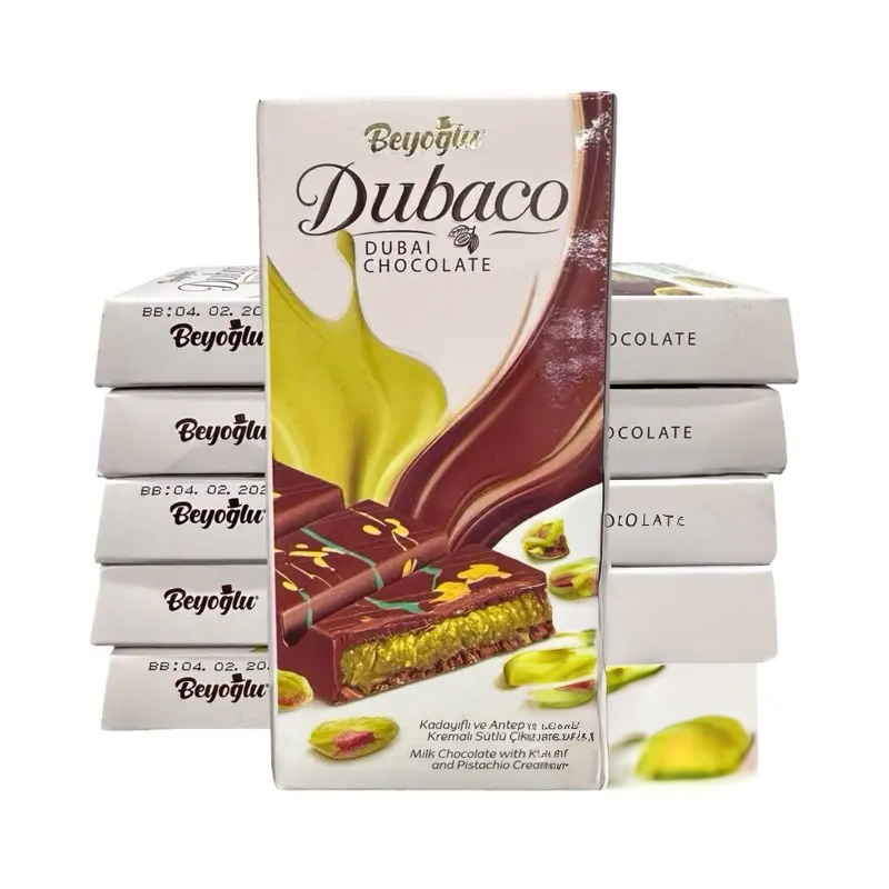 Chocolate Dubai Premium 95 g | Unidad y Display 1