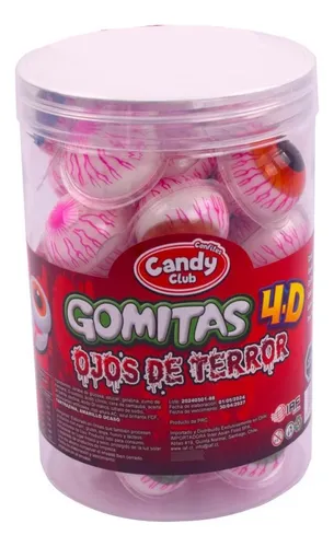 Gomitas Ojos de Terror 4D – Jarra 30 Unidades 2