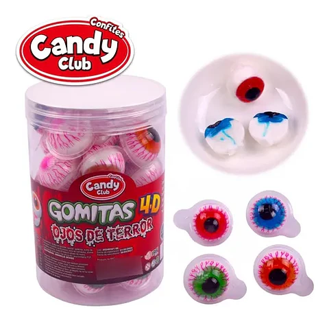 GOMITAS OJOS DE TERROR 4D