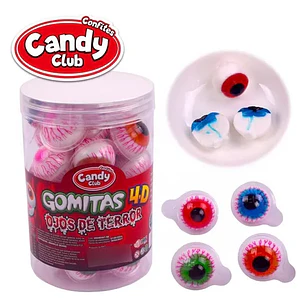 GOMITAS OJOS DE TERROR 4D
