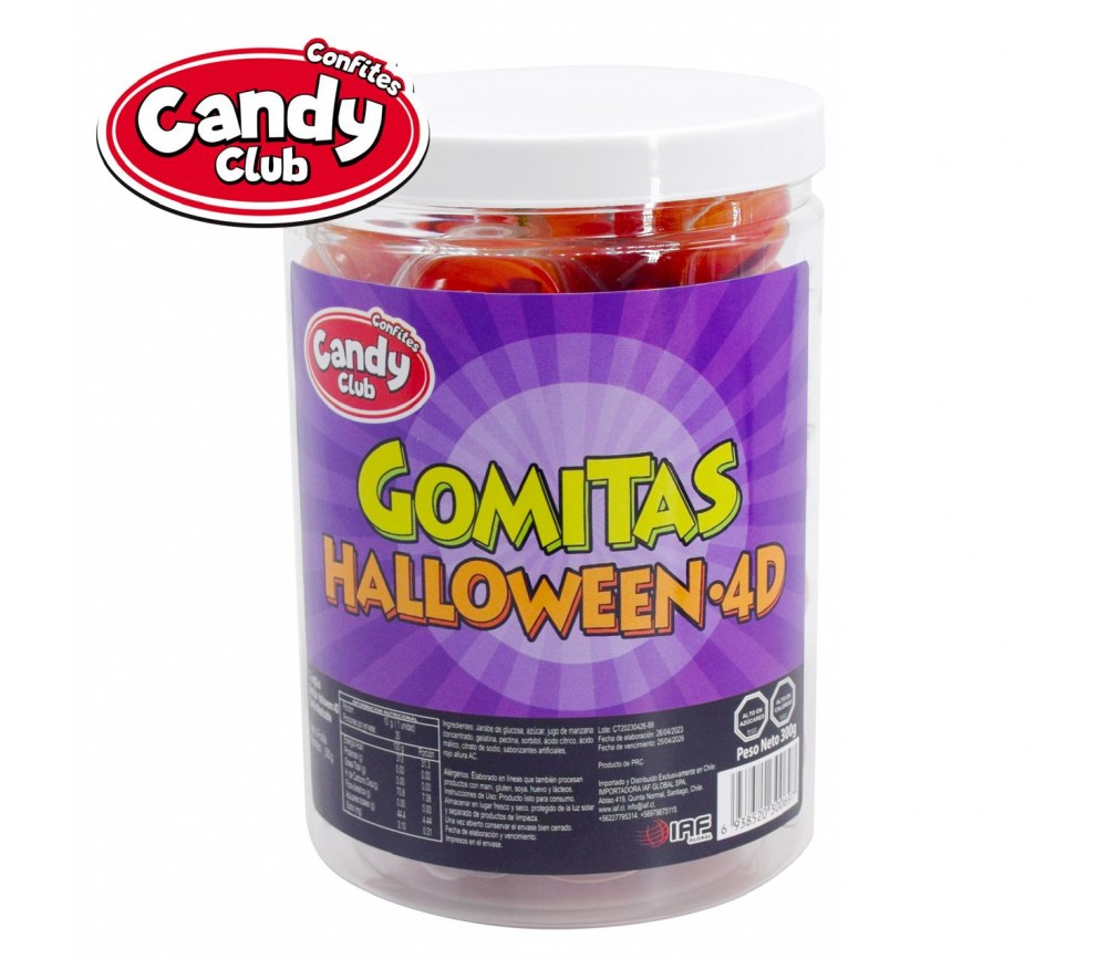 GOMITAS  4D HALLOWEEN 1