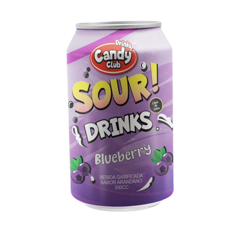 SOUR DRINK ARANDANO caja 24 Unidades 1