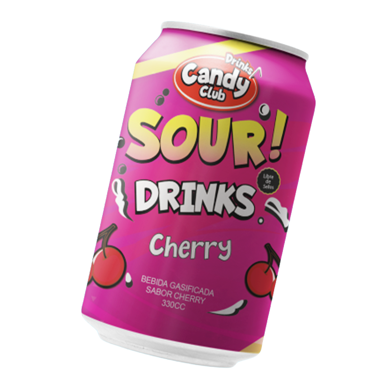 SOUR DRINK CHERRY Caja 24 Unidades 1