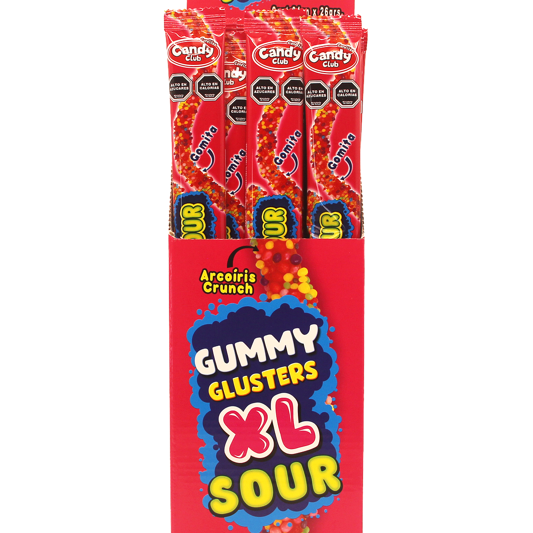 GUMMY GLUSTER XL SOUR 1