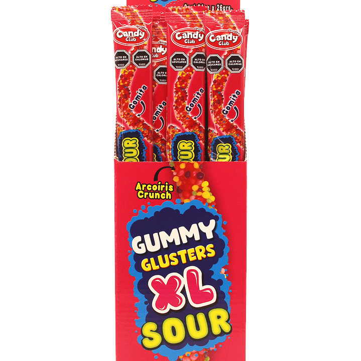 GUMMY GLUSTER XL SOUR 1