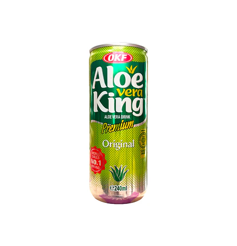 30 latas de aloe vera king 240ml okf
