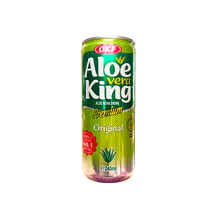 30 latas de aloe vera king 240ml okf
