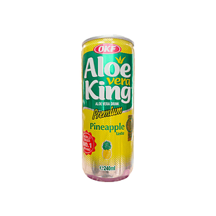30 latas de aloe vera king Piña 240ml okf