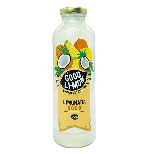 12 botellas de Good Limon coco 475ml