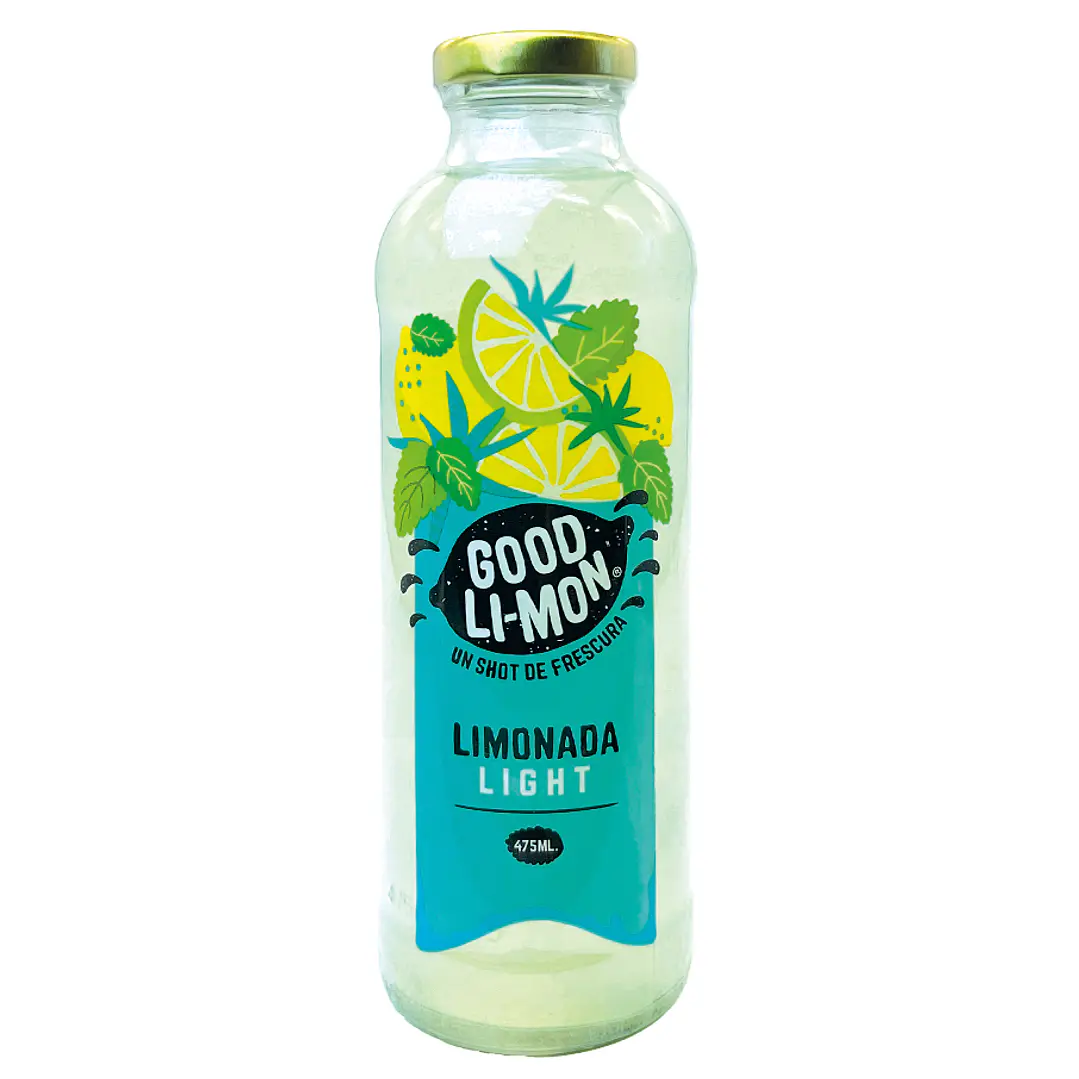 12 botellas de Good Limon Light 475ml 1