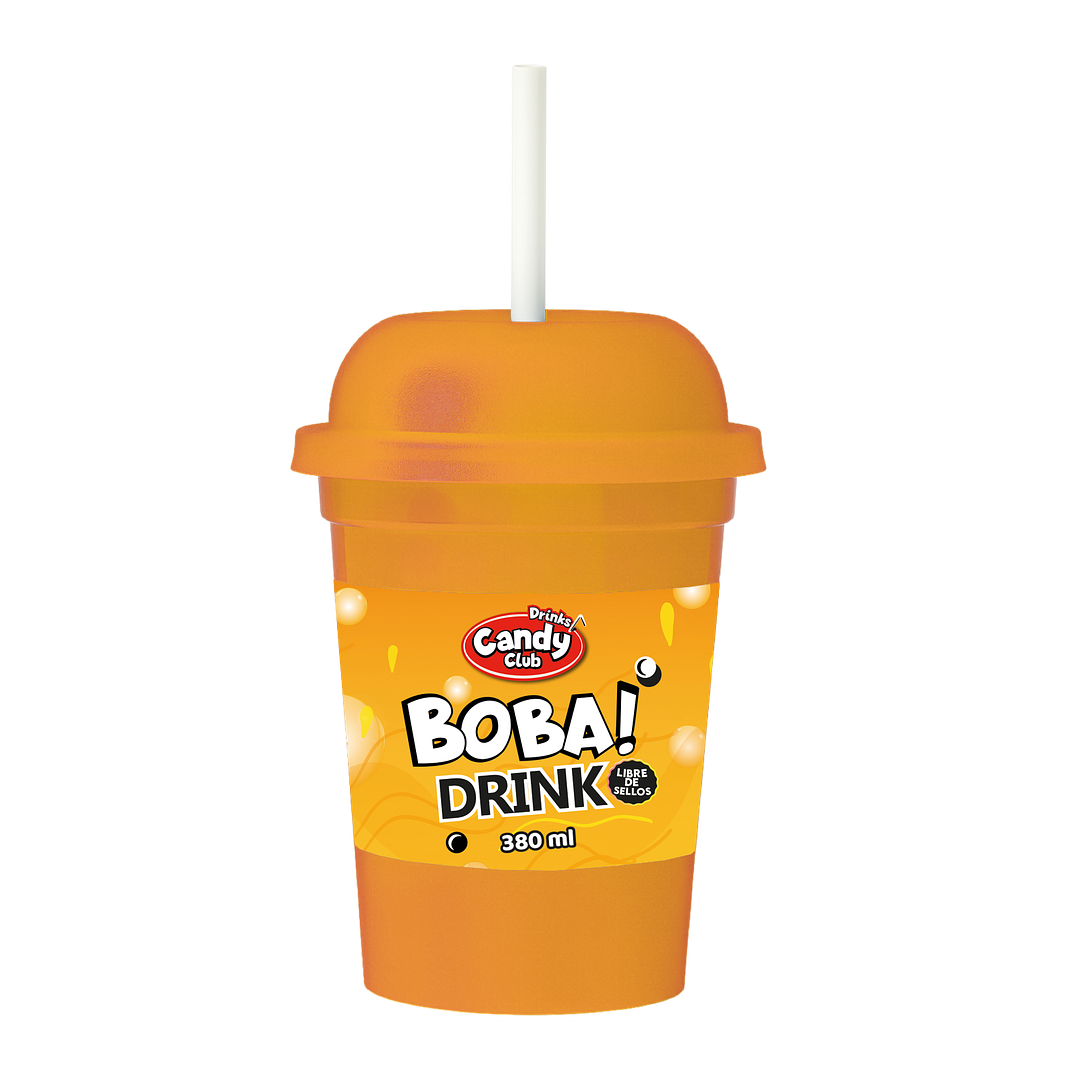 BOBA DRINK SABOR MANGO 24 UNIDADES 1