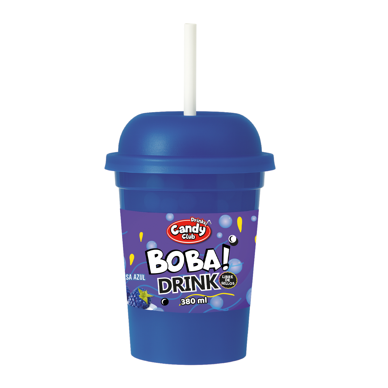 BOBA DRINK SABOR FRAMBUESA 24 UNIDADES 2
