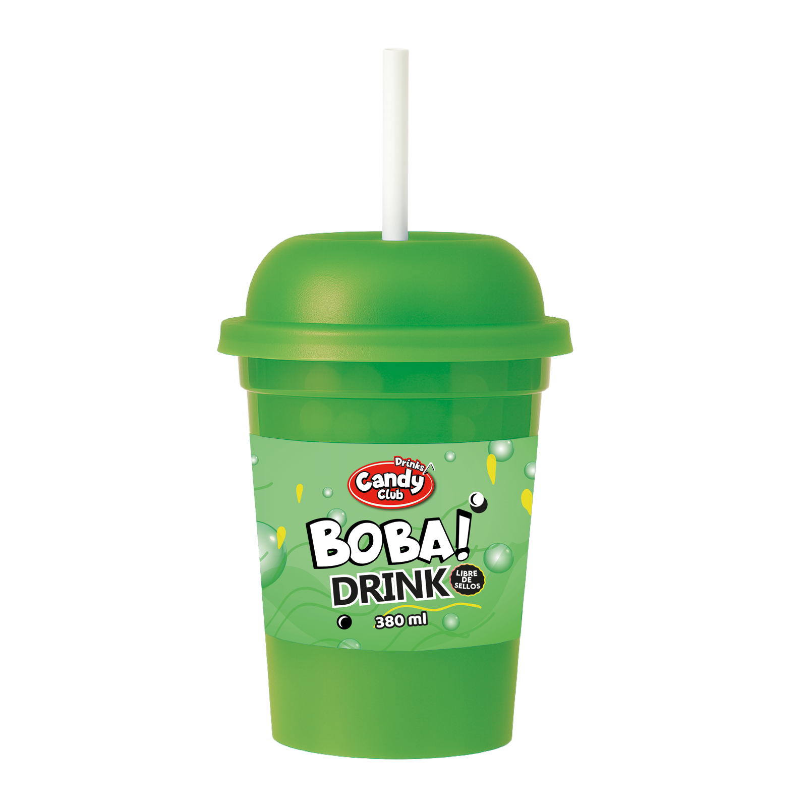 BOBA DRINK SABOR MANZANA 24 UNIDADES 2