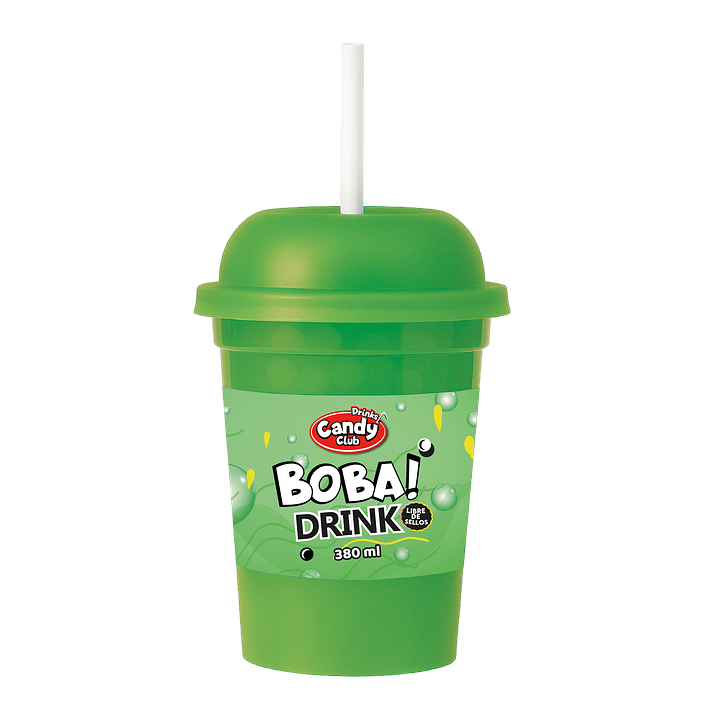 BOBA DRINK SABOR MANZANA 24 UNIDADES 1