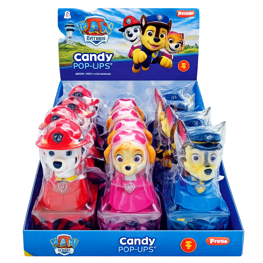 Alcancía Paw Patrol Candy Locker – Display de 12 Unidades 1