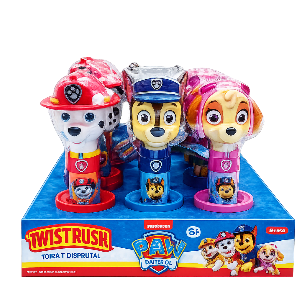 Porta Coyac Paw Patrol Twist Rush – Display de 12 Unidades 1