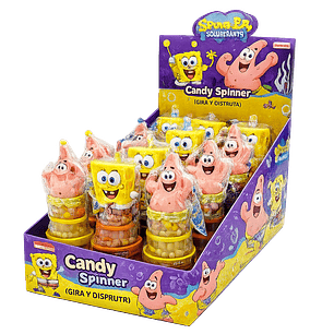 TROMPO DE JUGUETE CANDY SPINNER BOB ESPONJA