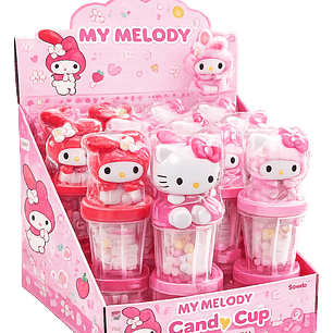 VASOS PLASTICOS CANDY CUB HELLO KITTY