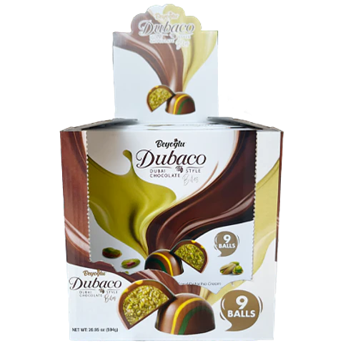 Bombones Dubaco Chocolate Pistacho – Unidad o Display