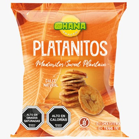 PLATANITO DULCE OHANNA 25GR - 48 UND