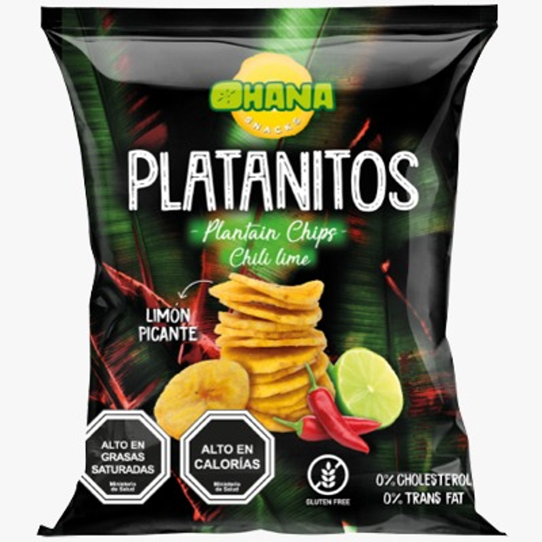 PLATANITO LIMÓN PICANTE OHANNA 25GR - 48 UND 1