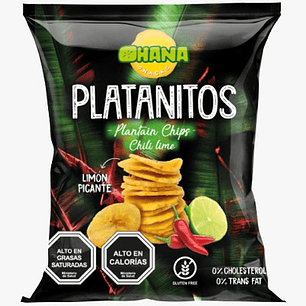 PLATANITO LIMÓN PICANTE OHANNA 25GR - 48 UND