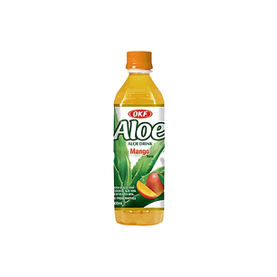 20 botellas de Aloe vera drink mango 500ml OKF
