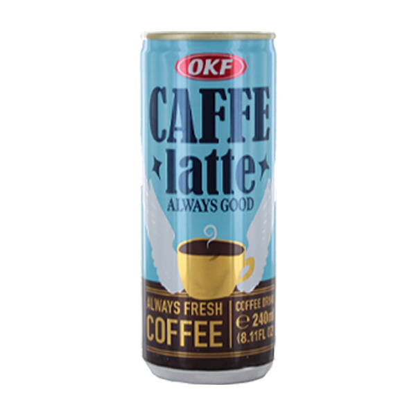 30 latas de caffe latte 240ml 1