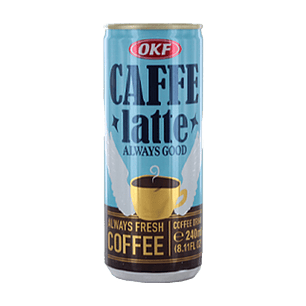 30 latas de caffe latte 240ml