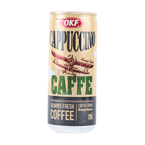 30 latas de caffe cappuccino 240ml