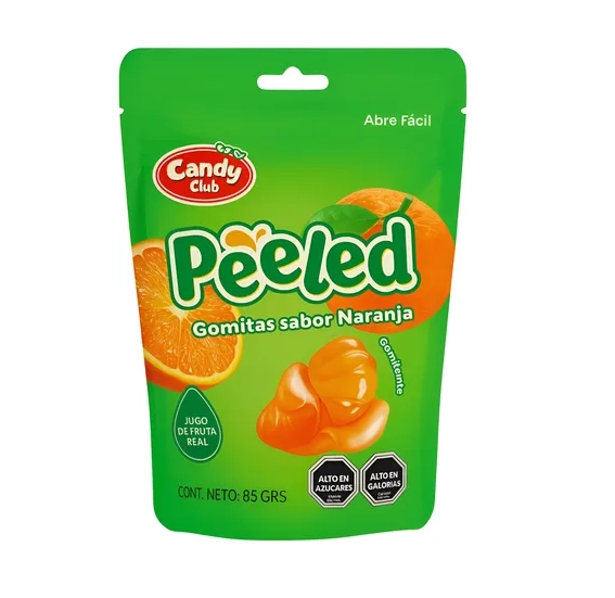 PEELED - Gomita Pelable Naranja 1