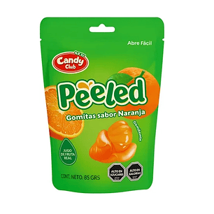 PEELED - GOMITA PELABLE NARANJA