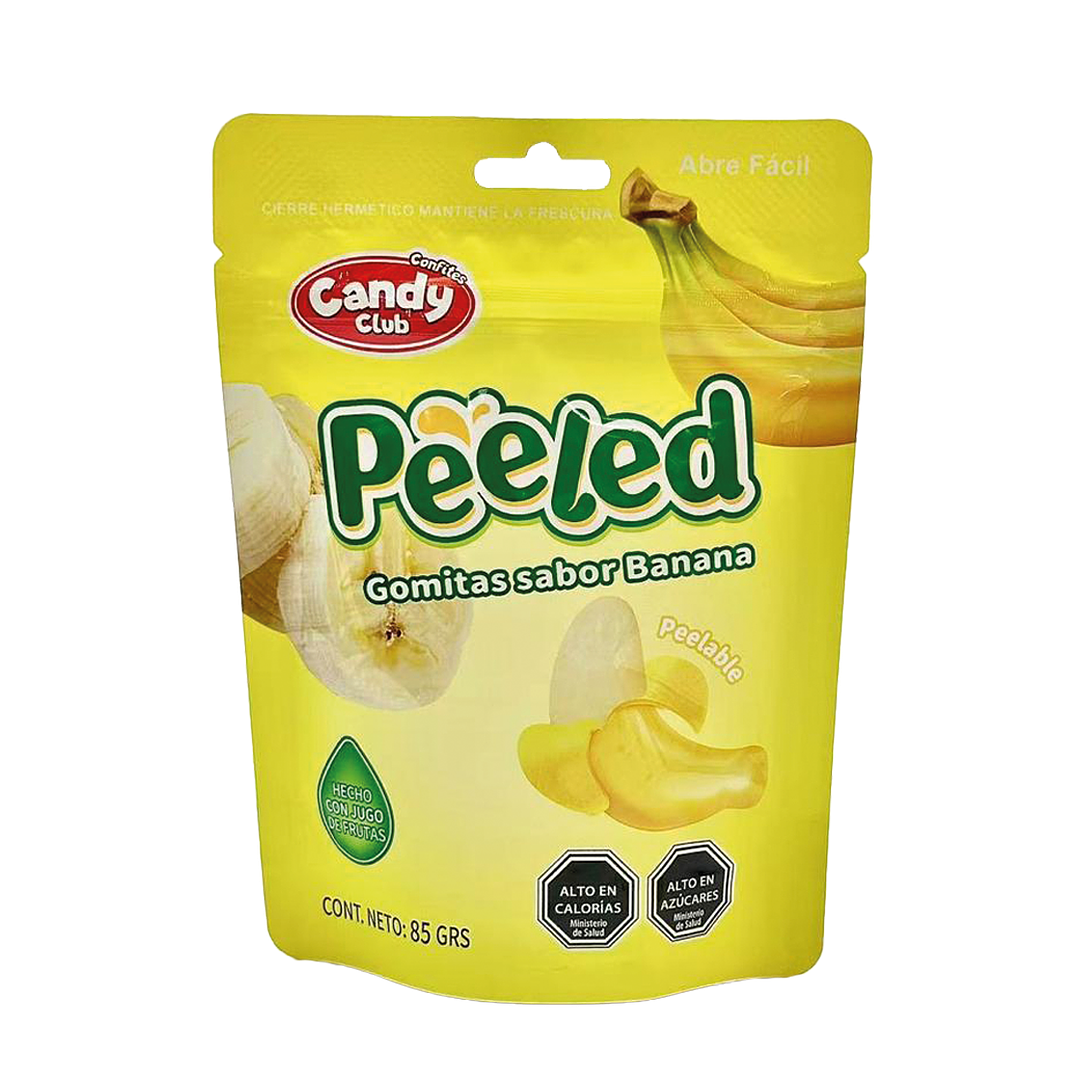 PEELED - GOMITAS PELABLES BANANA 1