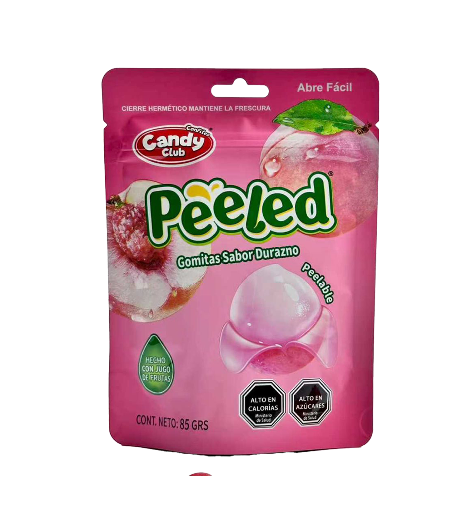 PEELED - Gomitas Pelables Durazno 1
