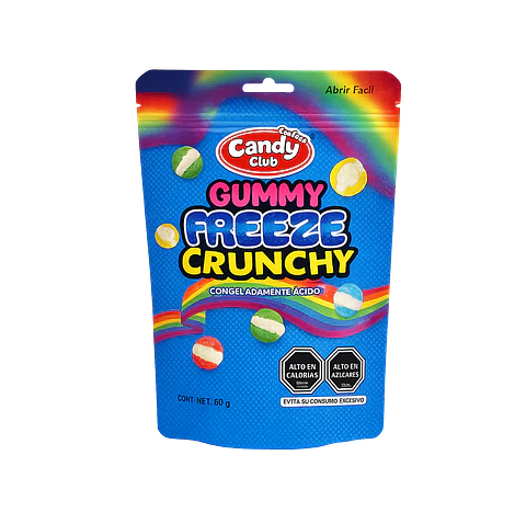 GUMMY FREEZE CRUNCHY CAJA 24 UND